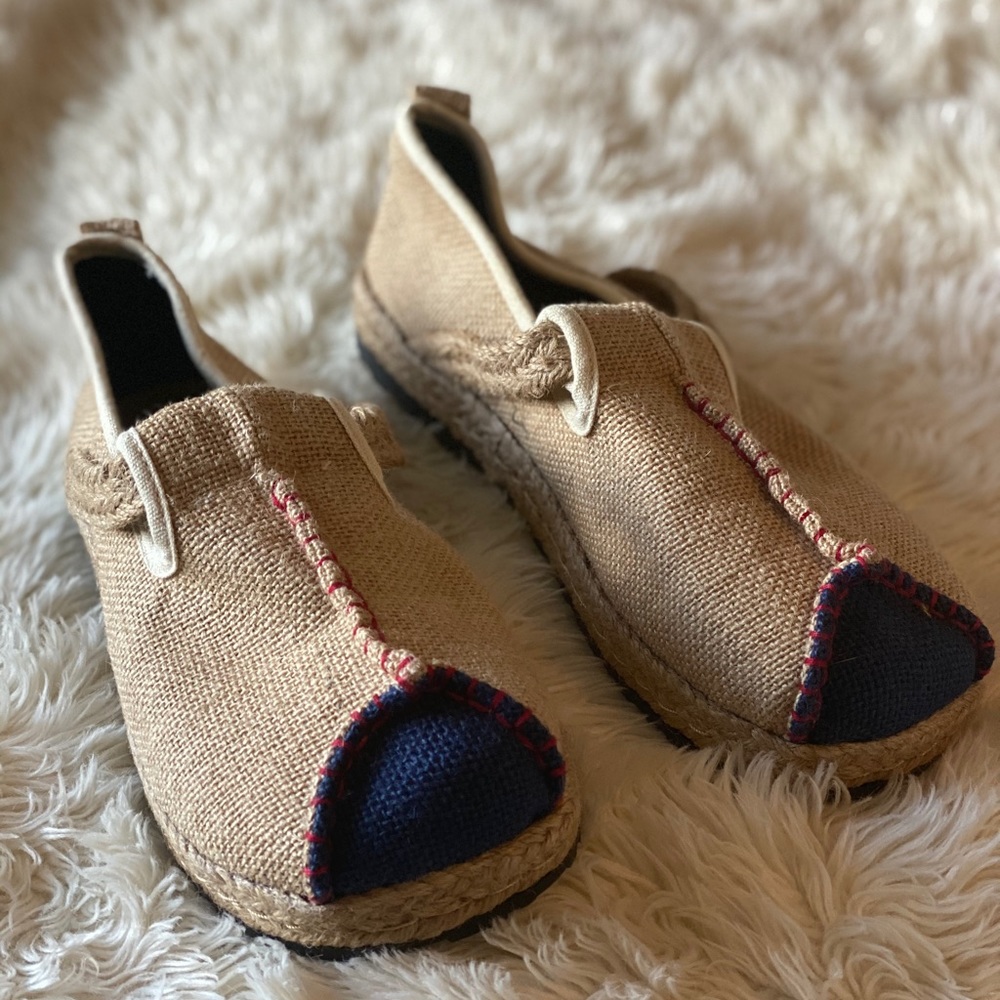 Canvas/Burlap Casual Flats